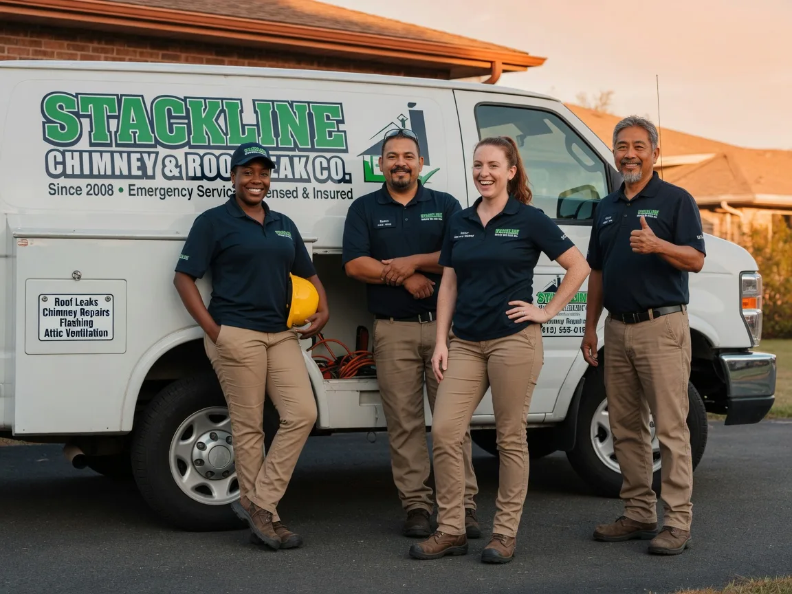 Chimney flashing repair company in Eldred, IL